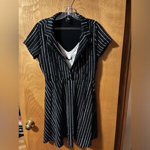 Nightmare Before Christmas Jack Skellington Tshirt dress, size womens XL